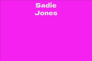 Sadie Jones