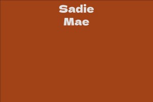 Sadie Mae