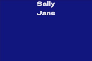 Sally Jane