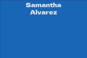 Samantha Alvarez