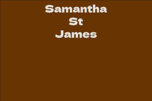 Samantha St James