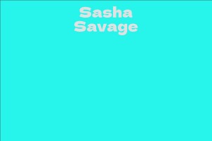 Sasha Savage