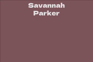 Savannah Parker
