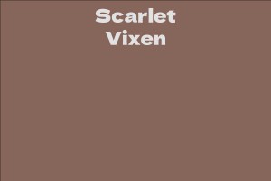 Scarlet Vixen