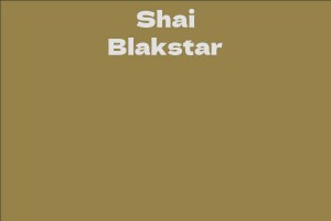 Shai Blakstar