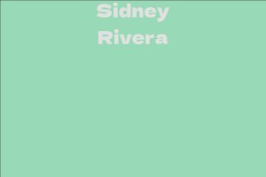 Sidney Rivera