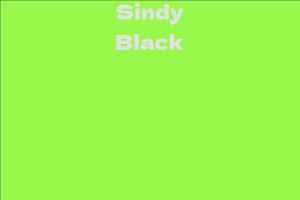 Sindy Black