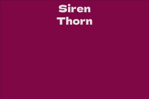 Siren Thorn