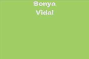 Sonya Vidal