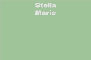 Stella Marie