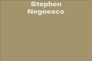 Stephen Negoesco
