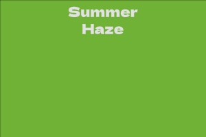 Summer Haze
