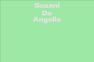 Suzani De Angelis