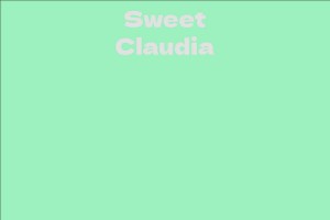 Sweet Claudia
