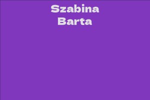 Szabina Barta
