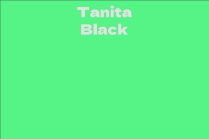Tanita Black
