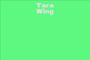 Tara Wing
