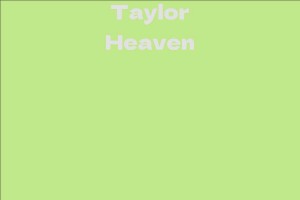 Taylor Heaven