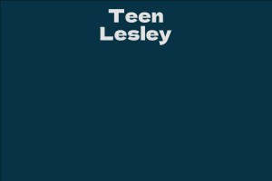Teen Lesley