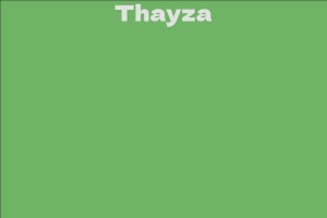 Thayza