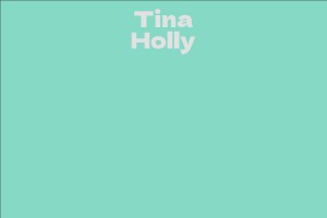 Tina Holly