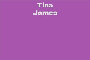 Tina James