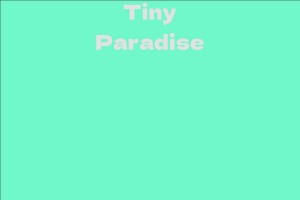 Tiny Paradise