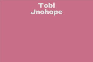 Tobi Jnohope
