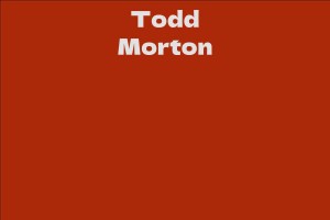 Todd Morton