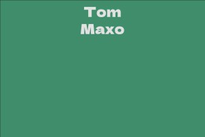 Tom Maxo