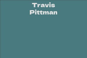 Travis Pittman