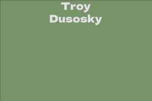Troy Dusosky