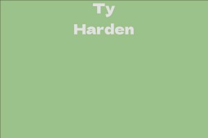 Ty Harden