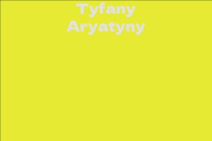 Tyfany Aryatyny