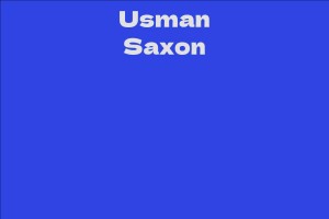 Usman Saxon
