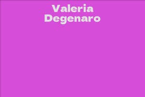 Valeria Degenaro