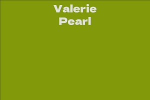 Valerie Pearl