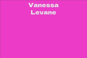 Vanessa Levane