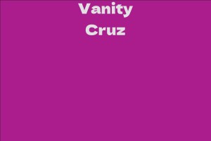Vanity Cruz