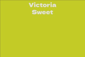 Victoria Sweet