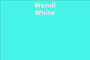 Wendi White