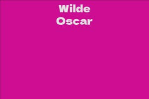 Wilde Oscar