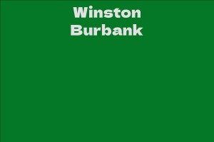 Winston Burbank
