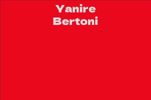 Yanire Bertoni