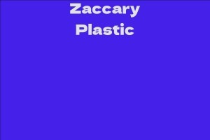 Zaccary Plastic