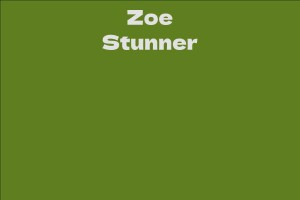Zoe Stunner